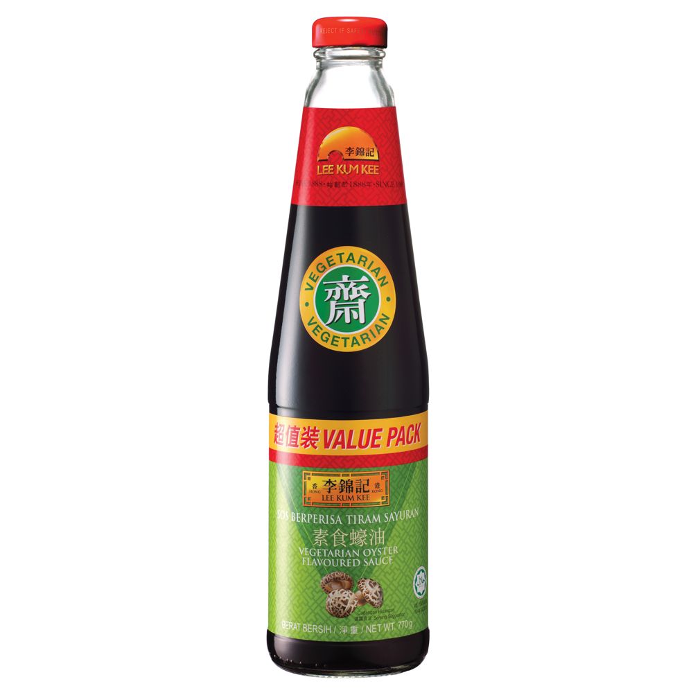 Lee Kum Kee Vegetarian Oyster Flavoured Sauce 770g MyGroser